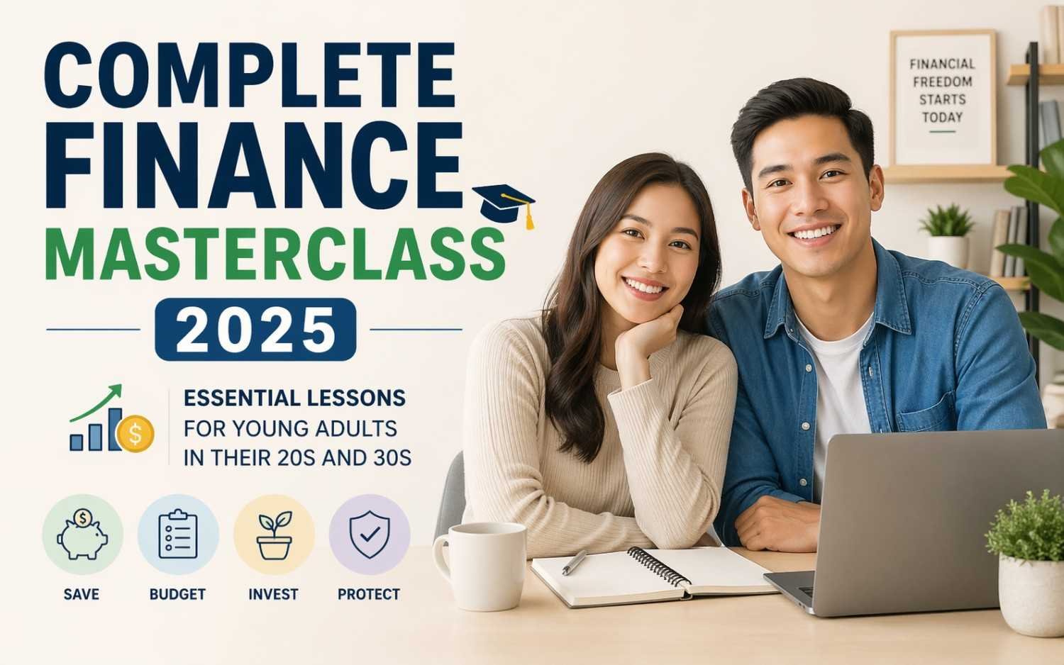 Complete Finance MasterClass 2025: Essential Lessons for Young Adults in Their 20s and 30s