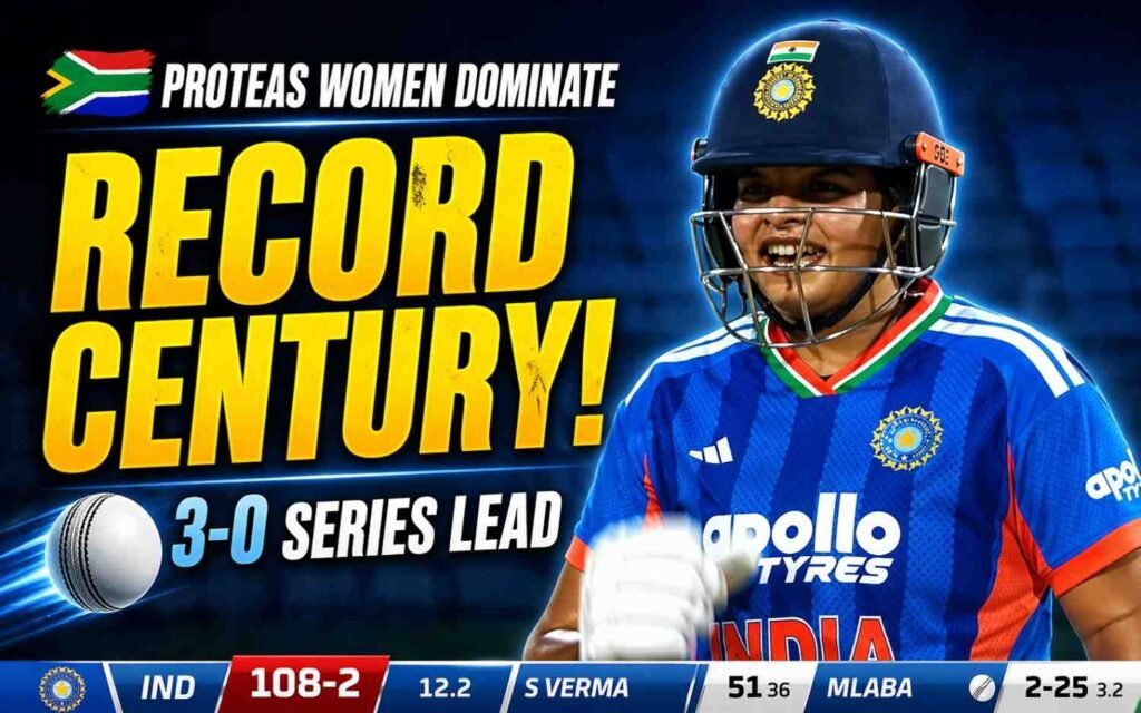 Laura Wolvaardt's Record-Breaking Century Powers Proteas Women to Emphatic 3-0 Series Lead Over India