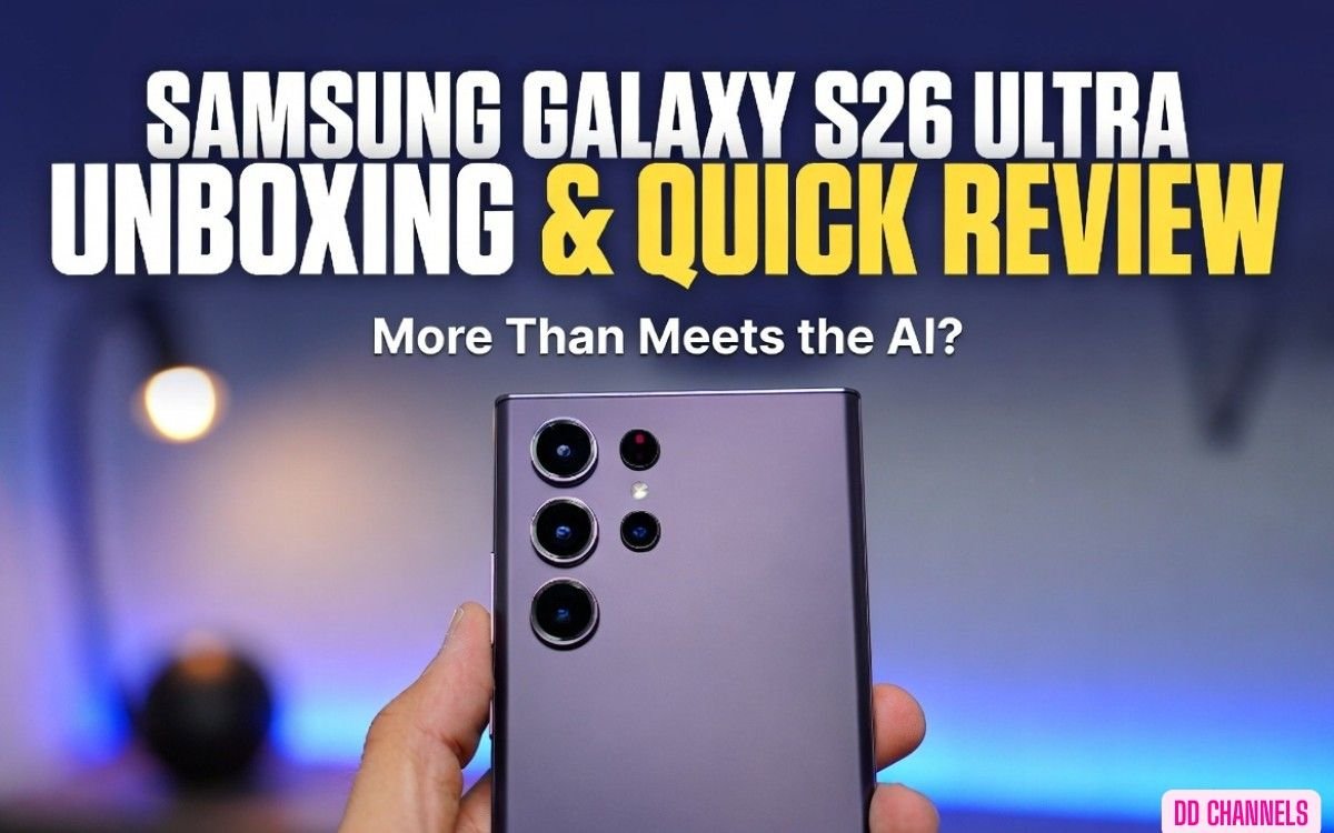 Samsung Galaxy S26 Ultra Unboxing & Quick Review: More Than Meets the "AI"?